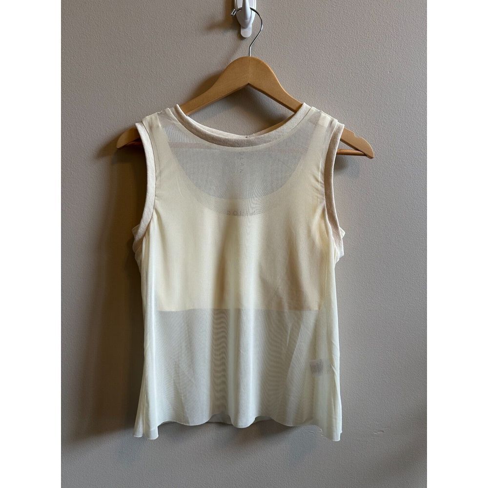 Anthropologie Dolan Fine Mesh Tank Top size Small